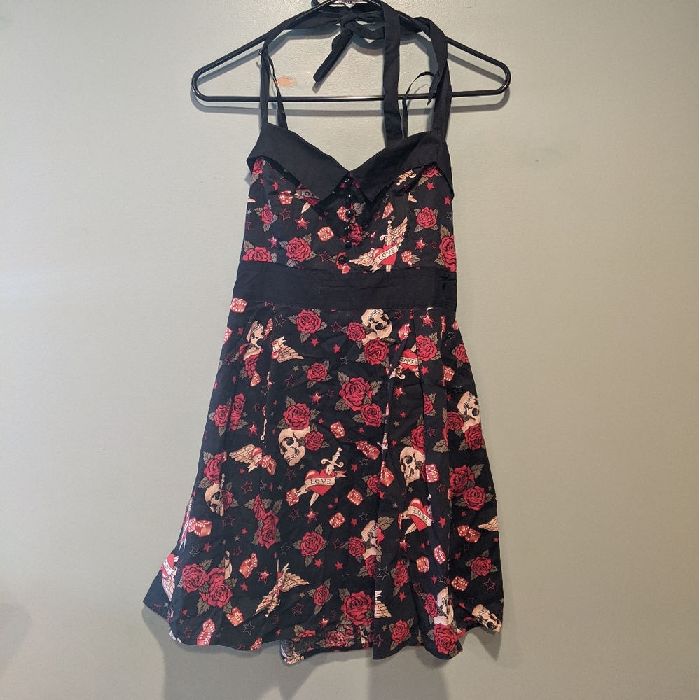 Rockabilly Halter Dress
